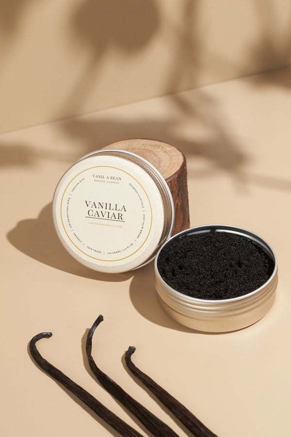 Organic Vanilla Caviar Seeds - VANIL A BEAN