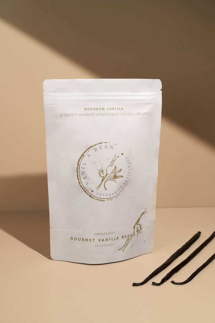 Organic Gourmet Bourbon Vanilla Beans - VANIL A BEAN