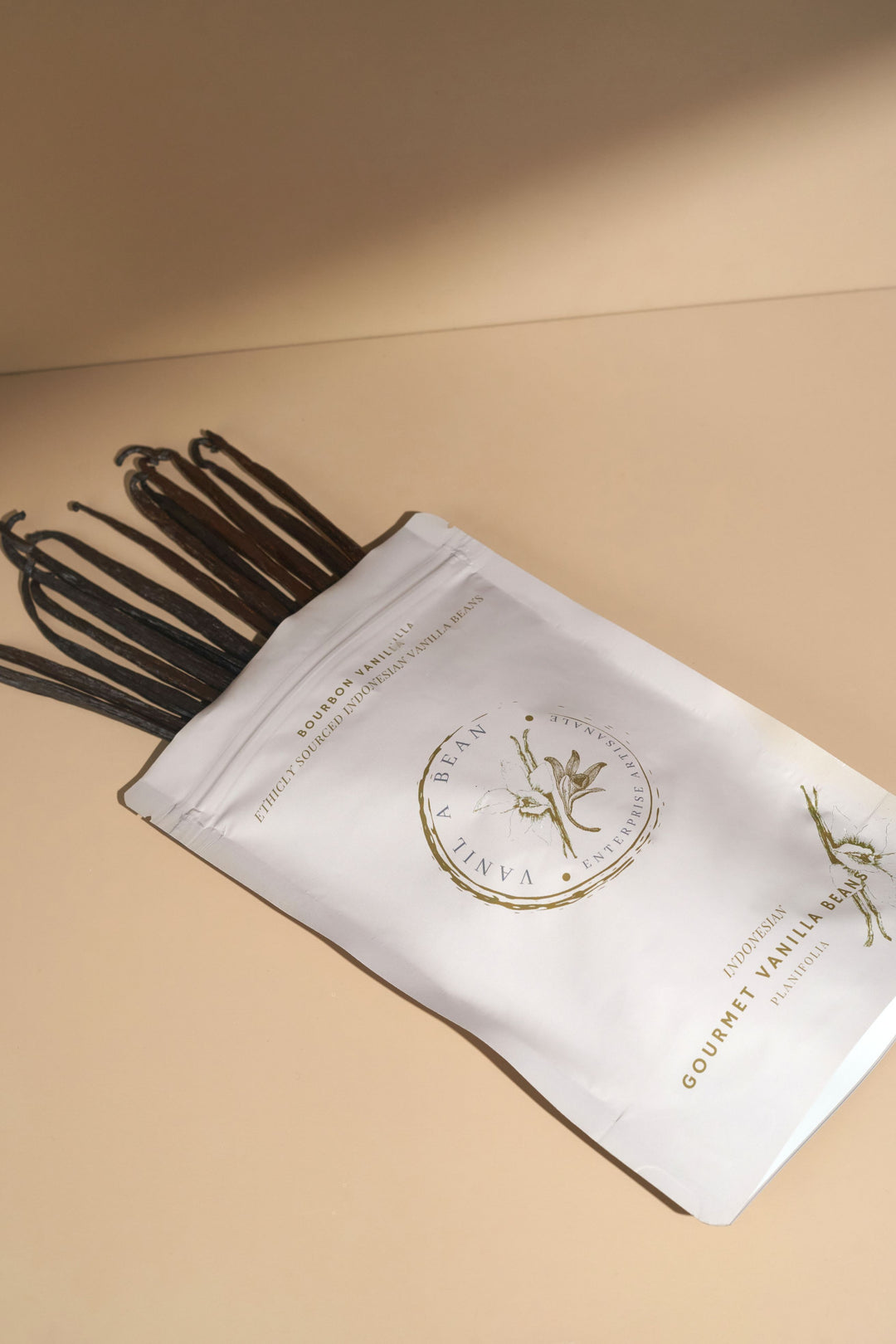 Organic Gourmet Bourbon Vanilla Beans - VANIL A BEAN