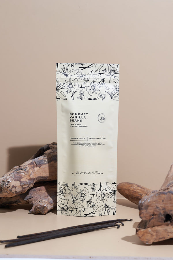 Organic Gourmet Bourbon Vanilla Beans - VANIL A BEAN