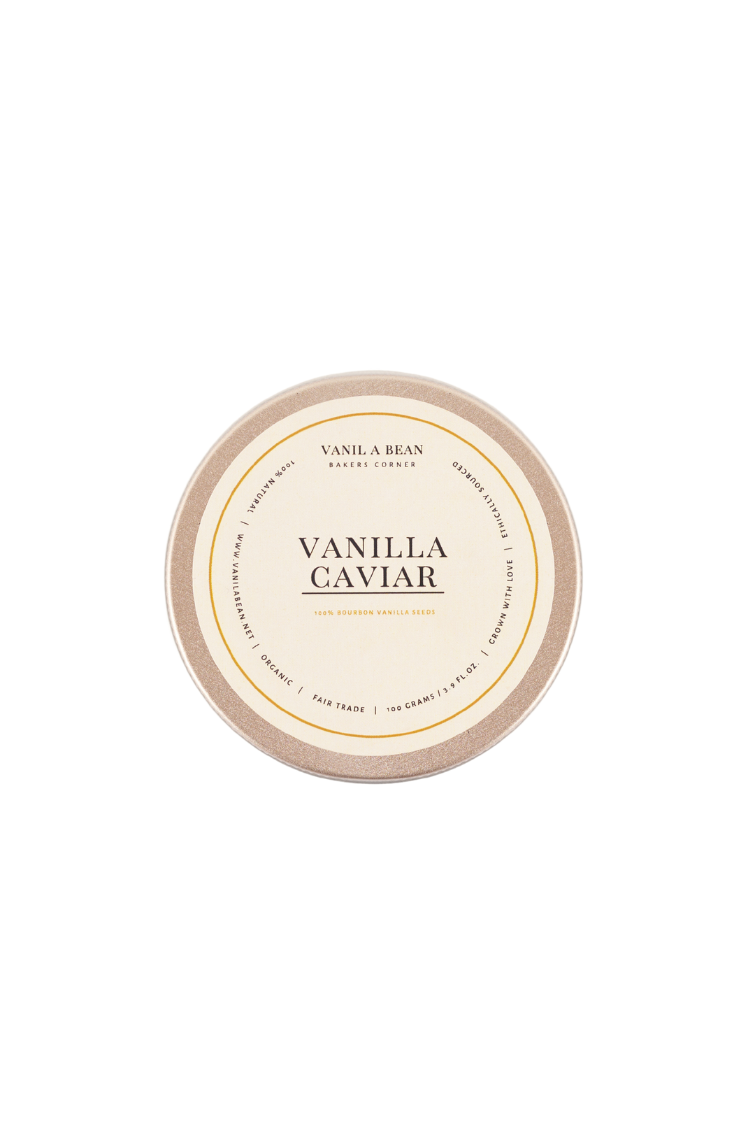 Organic Vanilla Caviar Seeds - VANIL A BEAN
