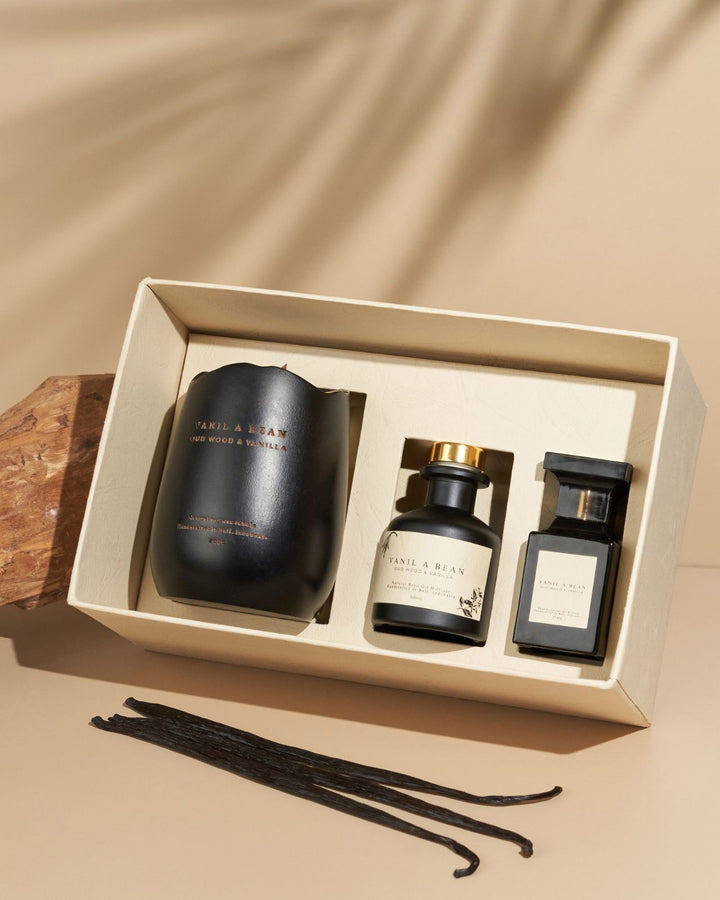 Oud Wood & Vanilla Gift Set - VANIL A BEAN