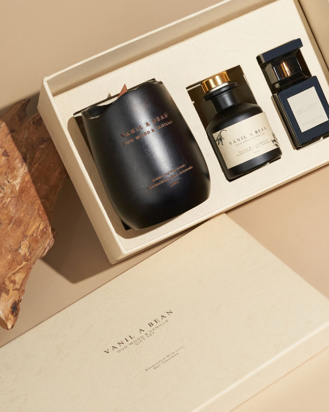 Oud Wood & Vanilla Gift Set - VANIL A BEAN