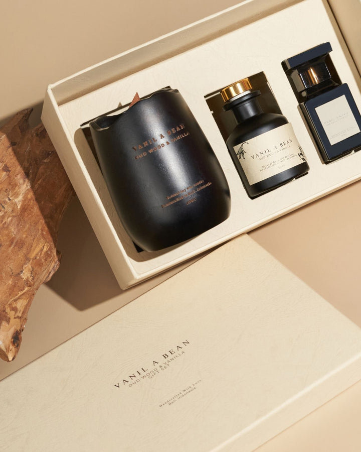 Oud Wood & Vanilla Gift Set - VANIL A BEAN