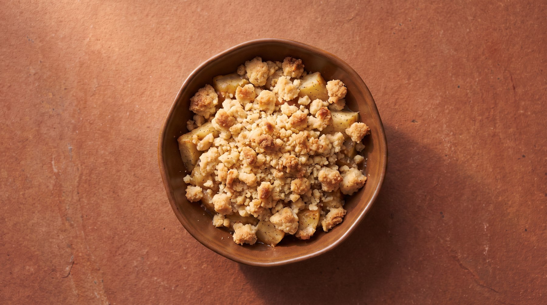 Apple crumble