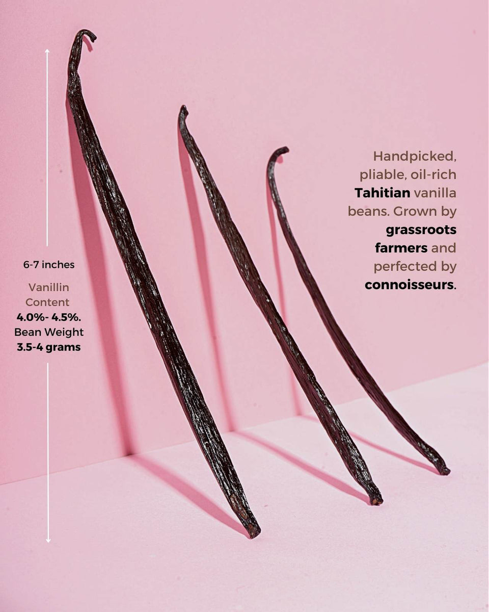 Organic Gourmet Tahitian Vanilla Beans VANIL A BEAN